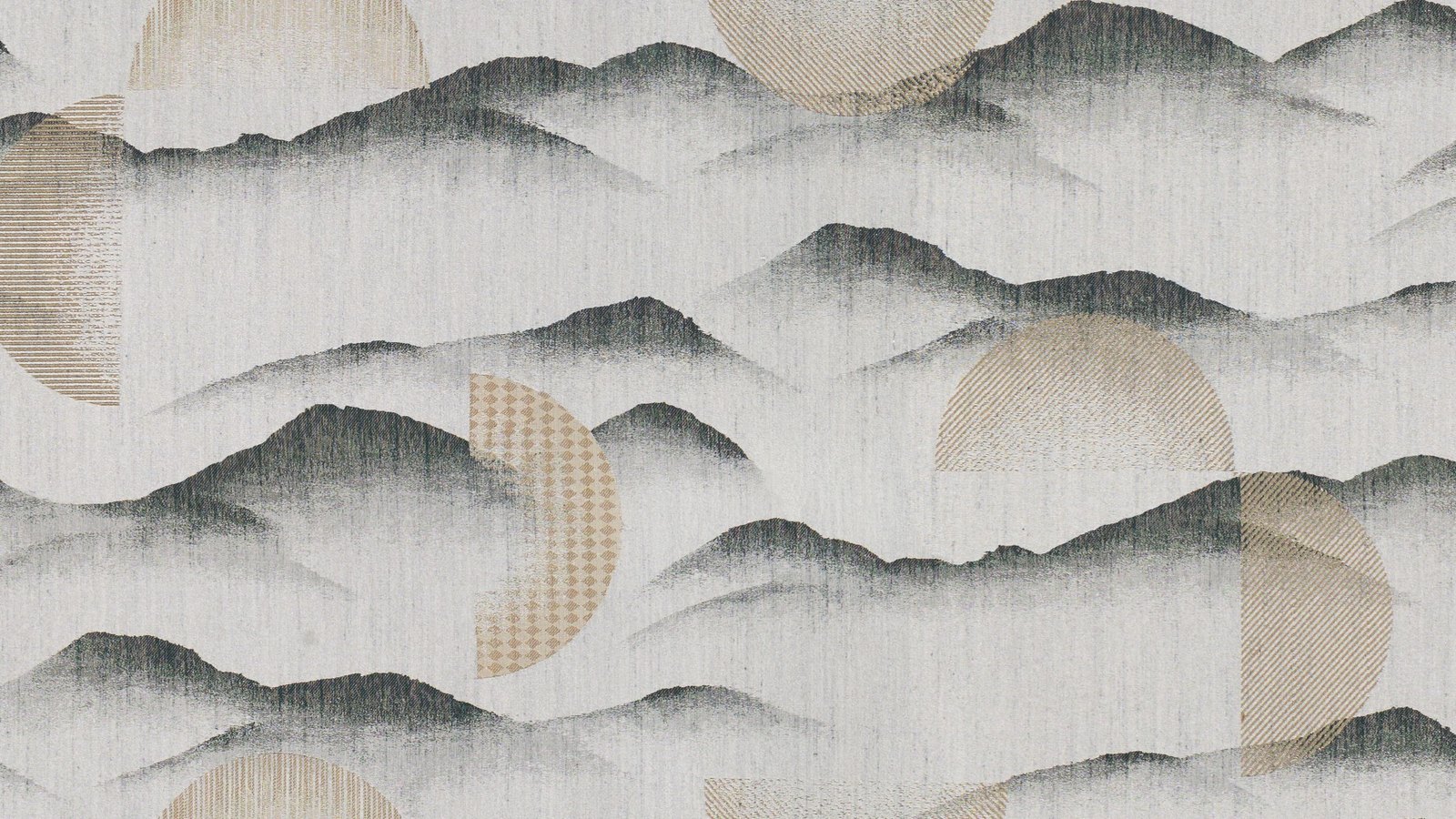 东方山水壁画方向